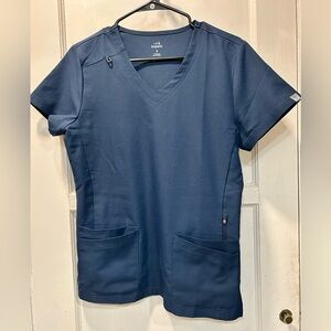 Koi Navy Blue Scrub set